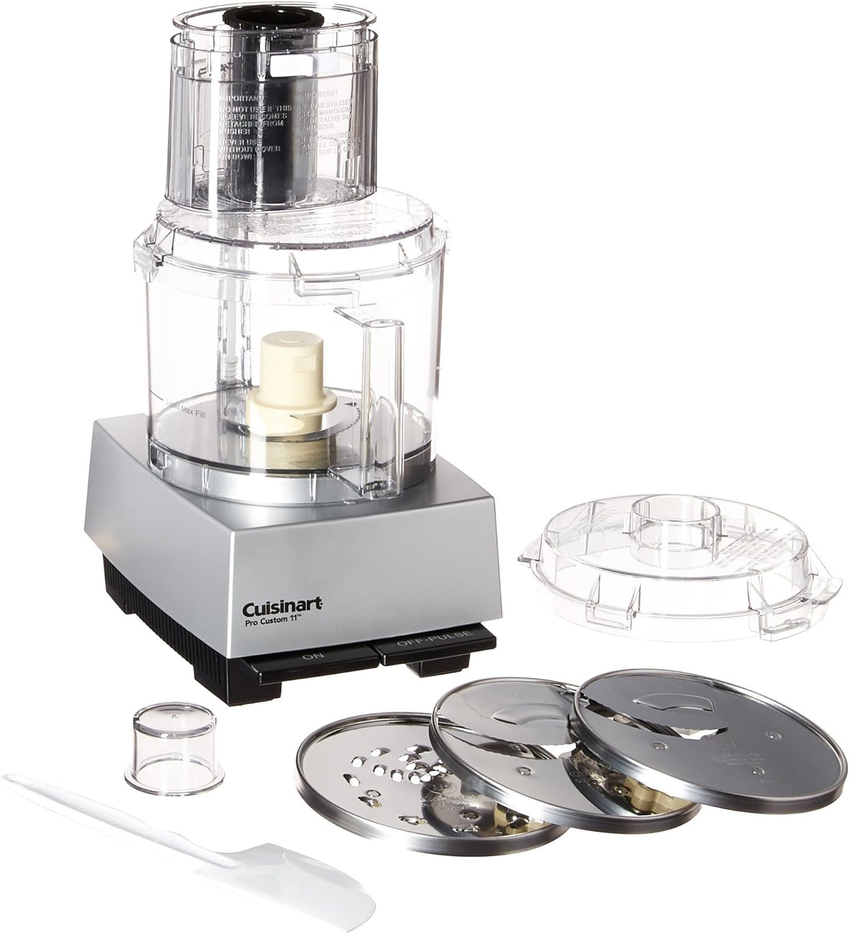 11 Cup Brushed Chrome Food Processor Q788056