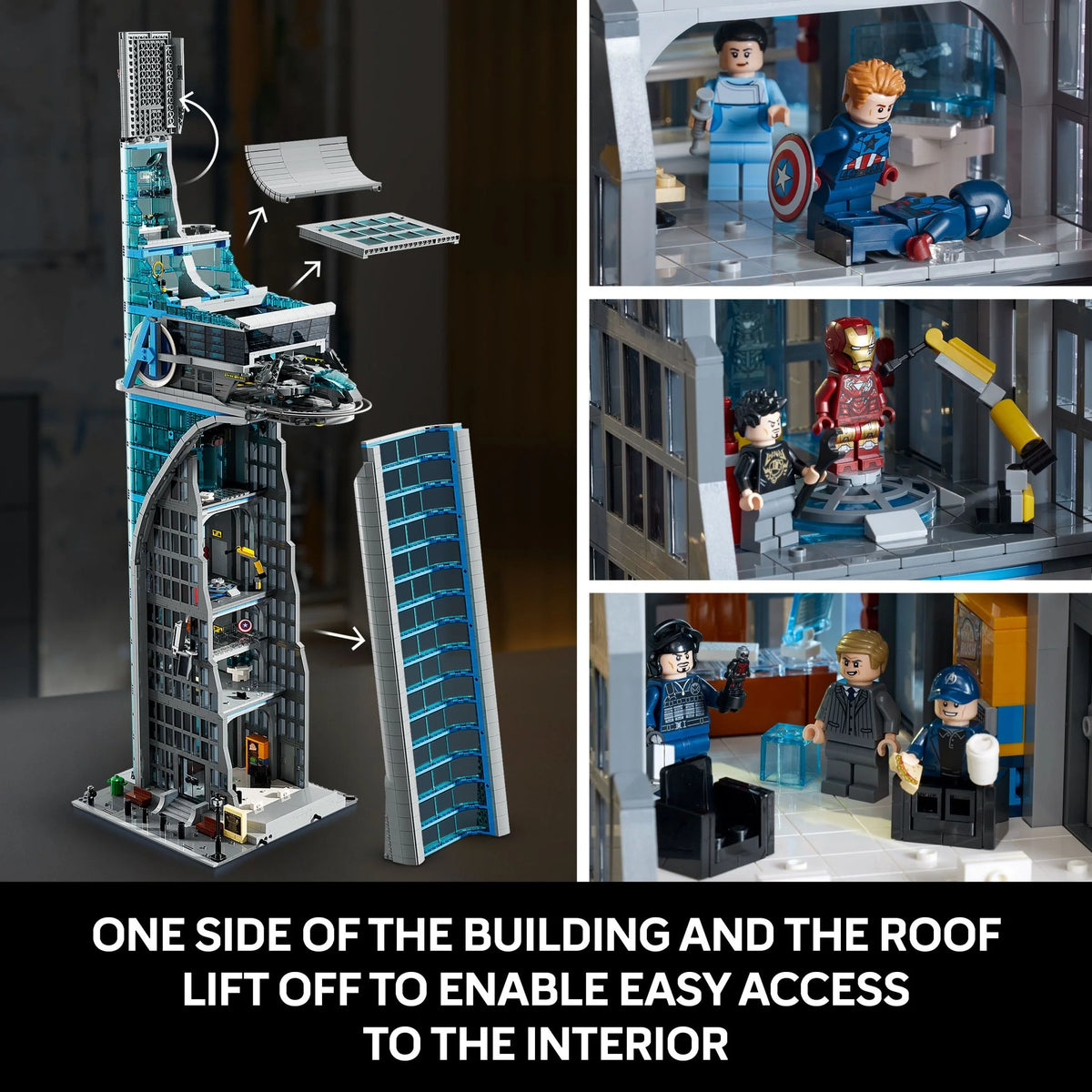 LEGO Marvel Avengers Tower Building Kit with 31 Figures S56019