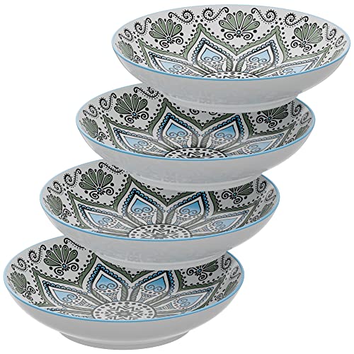 Set of 4 Large 9-inch Pasta Bowls S374062