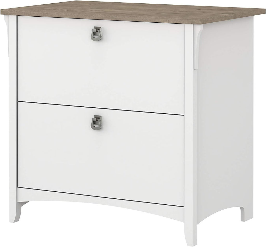 Antique White Lateral File Cabinet D960101