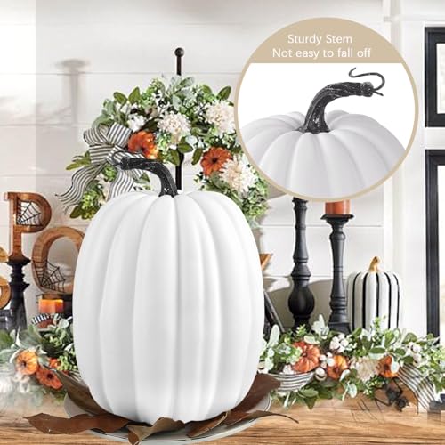 8 Inch 2PCS Orange Artificial Pumpkins X251