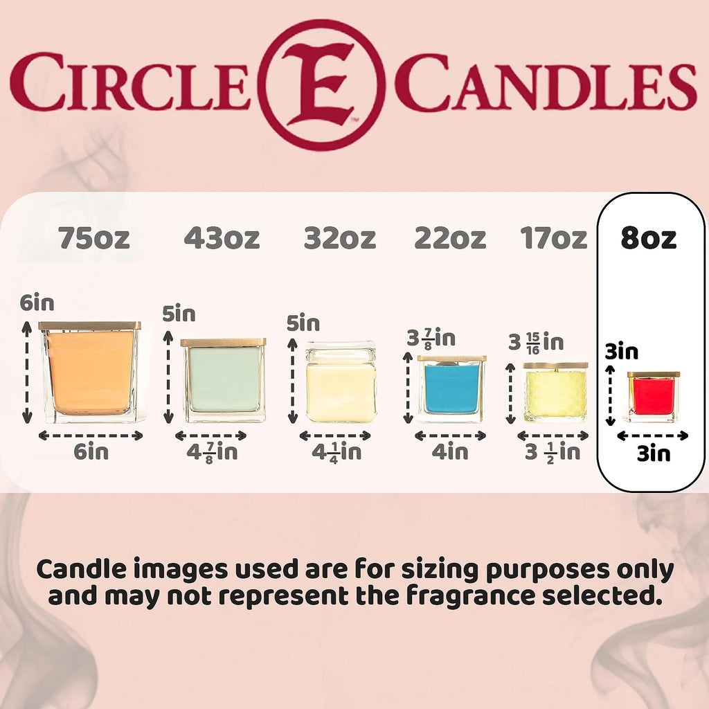 Small 8oz 1 Wick Jar Candle B644337