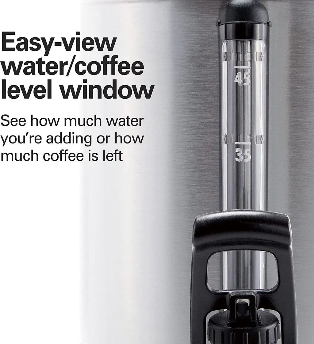 45 Cup Coffee Urn and Hot Beverage Dispenser P577