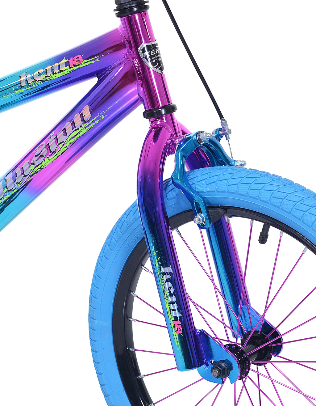 Blue Purple Girl's Child Bike B975
