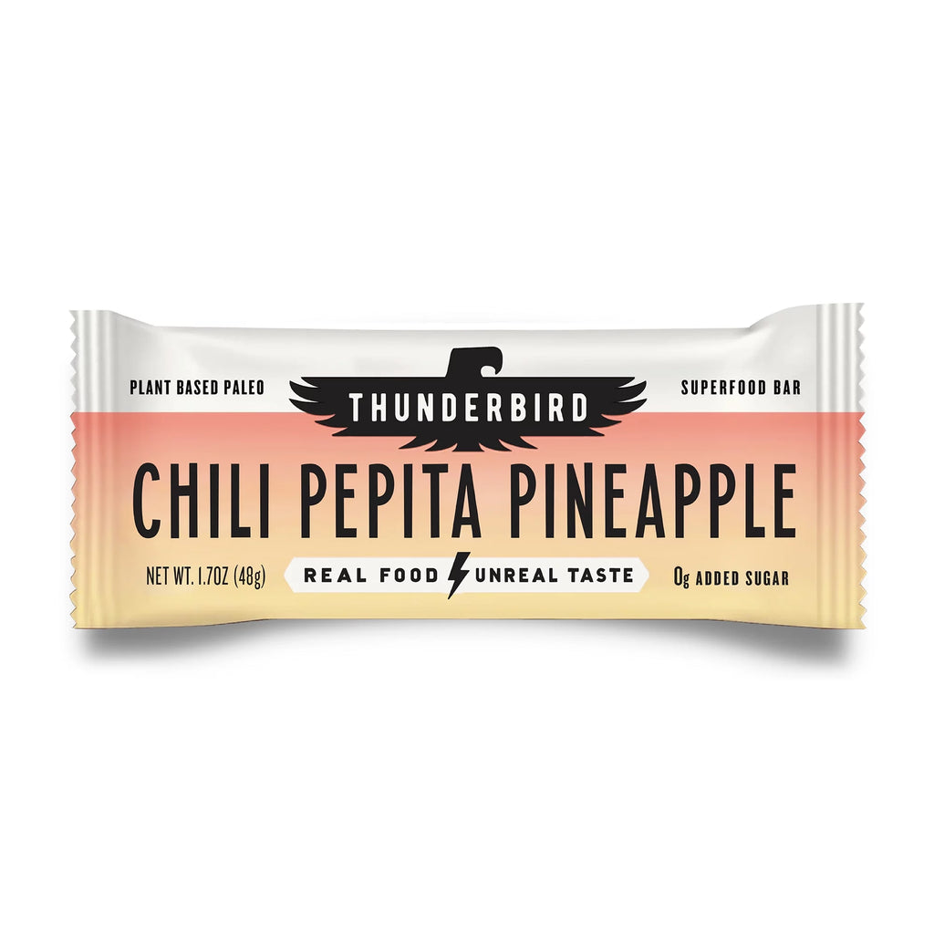 Chili Pepita Pineapple Plant Based Protein Fruit & Nut Nutrition Bars 12 Pack A46479