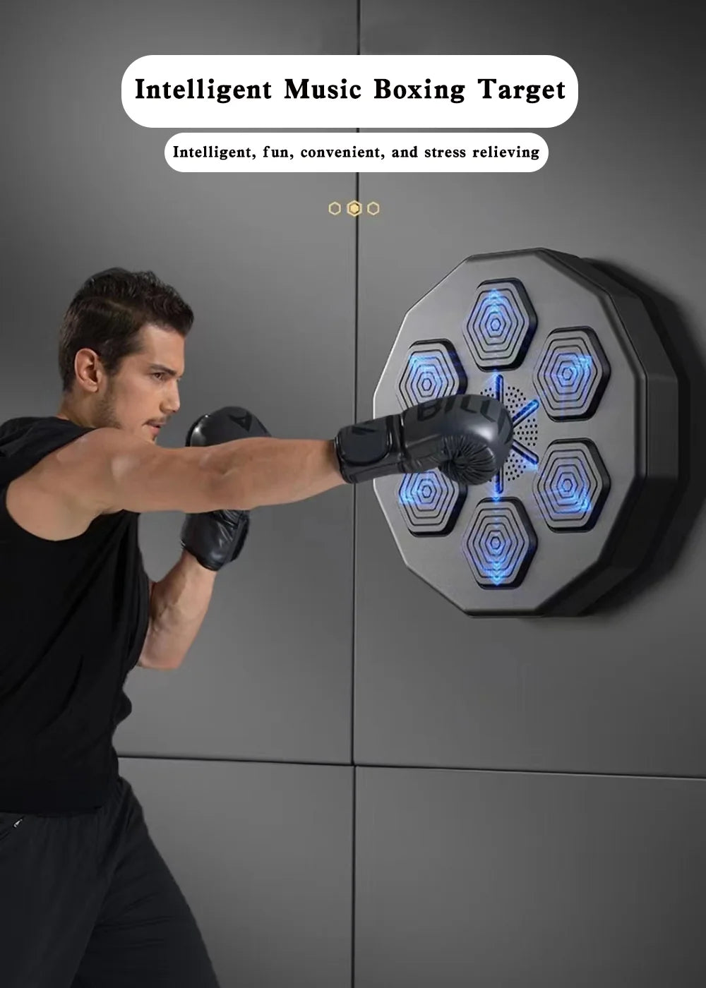 Wall Mounted Smart Electronic Music Boxing Machine T512287