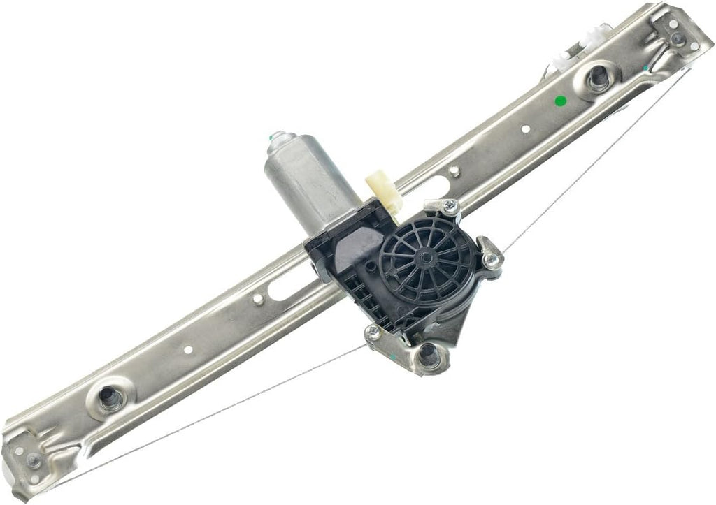 Rear Right Passenger Side Power Window Regulator with Motor for BMW E46 1999-2005 Pack of 2 T4420