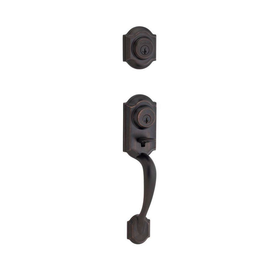 Venetian Bronze Single Cylinder Handleset T98608