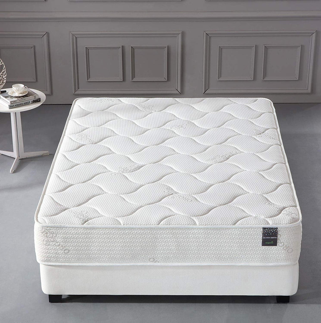Organic Cotton 10 Spring & Foam Hybrid Mattress F377