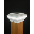 White LED Post Cap Deck Lighting Q53793