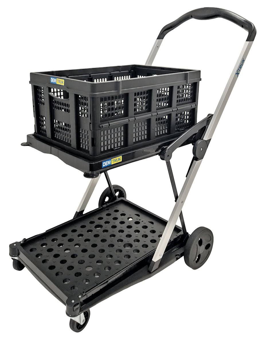 Folding Cart with Storage Basket A436
