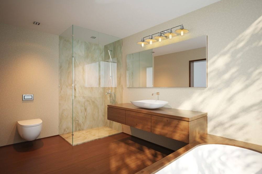 5 Light Vanity, Olde Bronze C3373