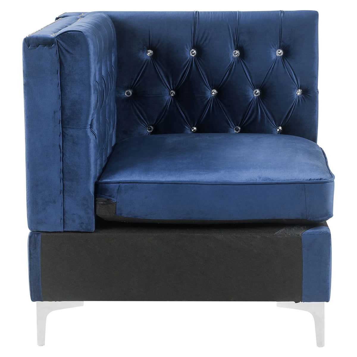 Blue Modular Wedge Upholstery D194