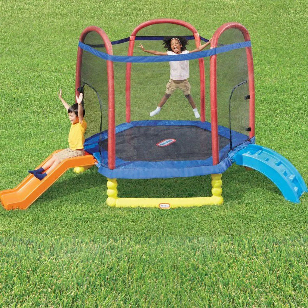 7' Hexagon Trampoline with Enclosure X163