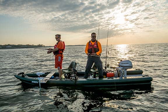Inflatable 16 Frameless Fishing Boat B832