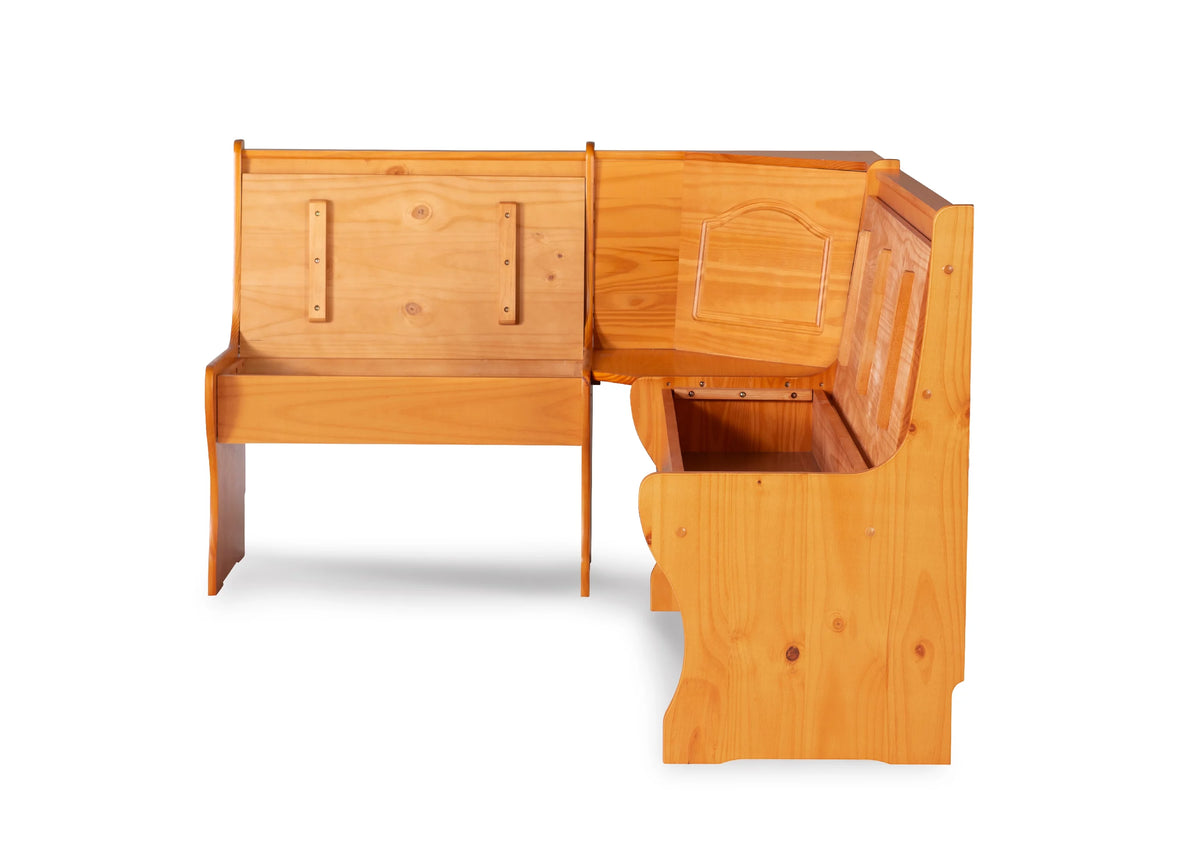 Corner Dining Breakfast Nook with Storage, Seats 4 Z4814