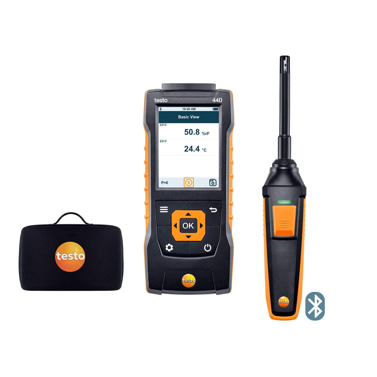 Testo 440 Humidity Kit with Bluetooth P40800