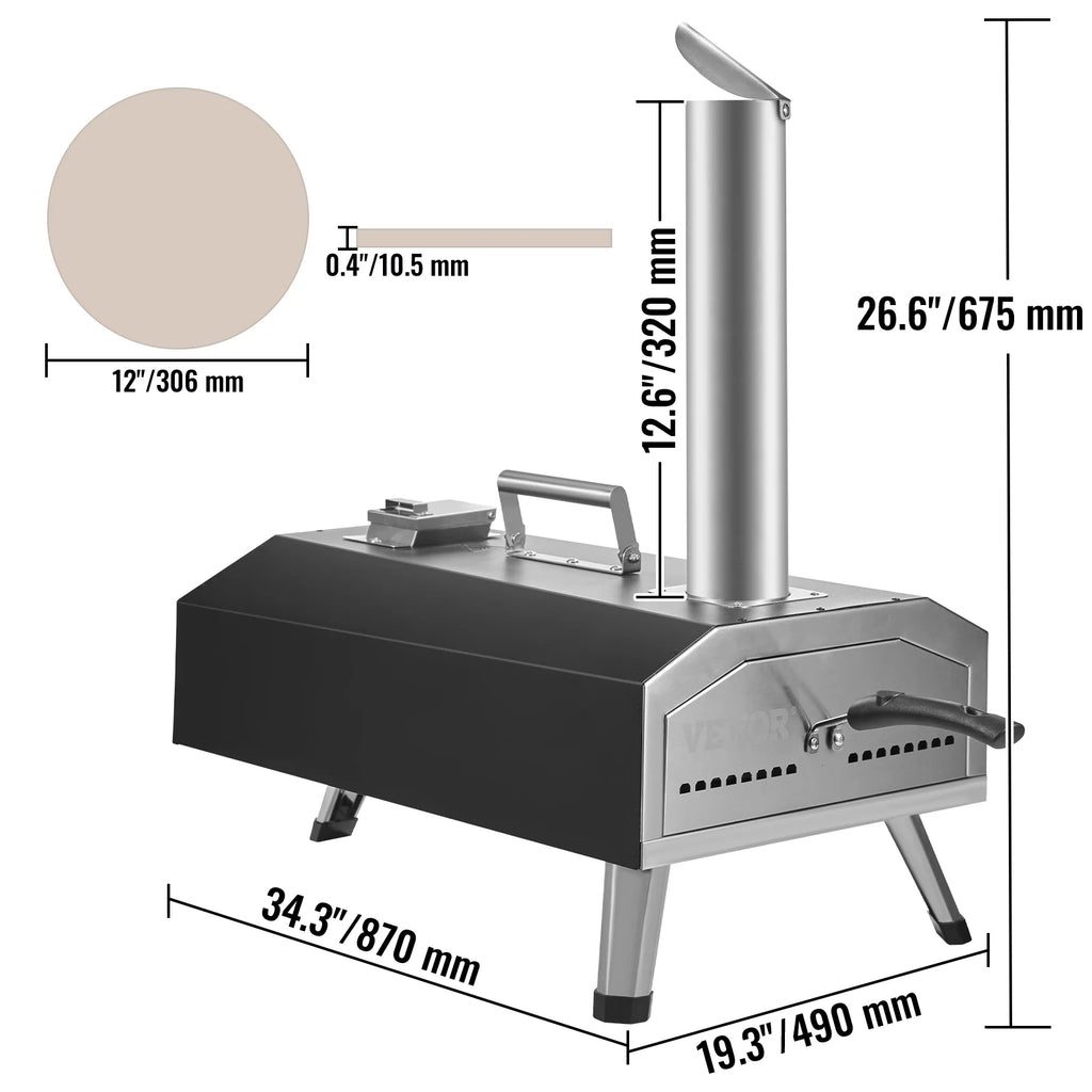 12 Outdoor Pizza Oven P4362