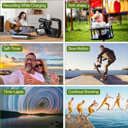 5K Video Camera Camcorder with 16x Digital Zoom I8252
