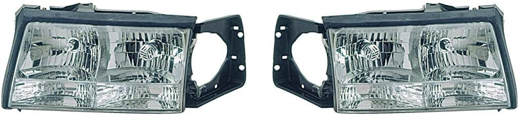 Pair Headlights for Cadillac Deville M451