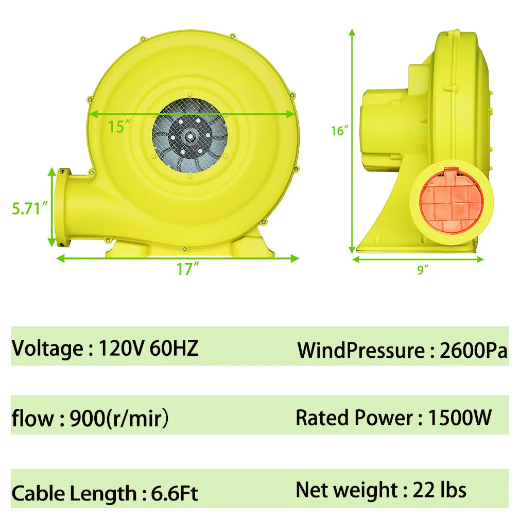 1500W Commercial Air Blower E55683