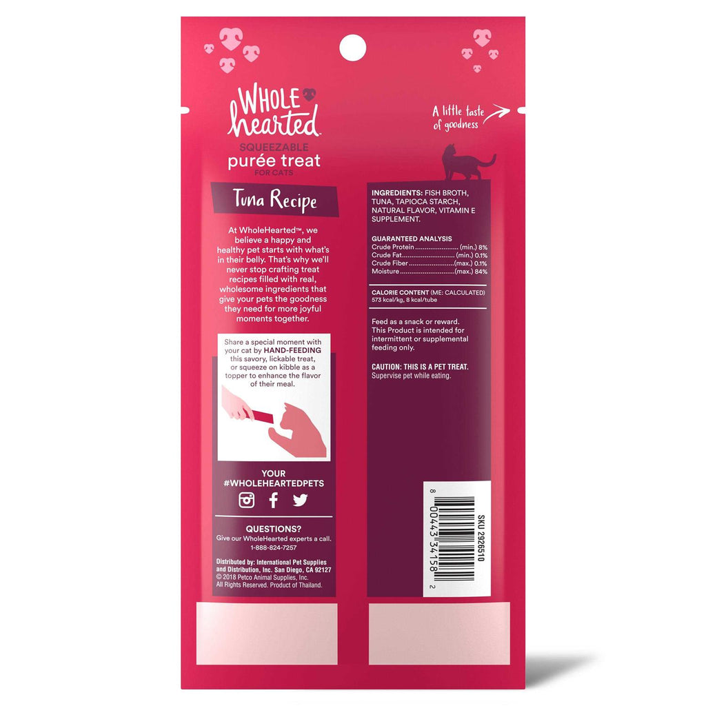 Tuna Recipe Squeezable Cat Treats L764