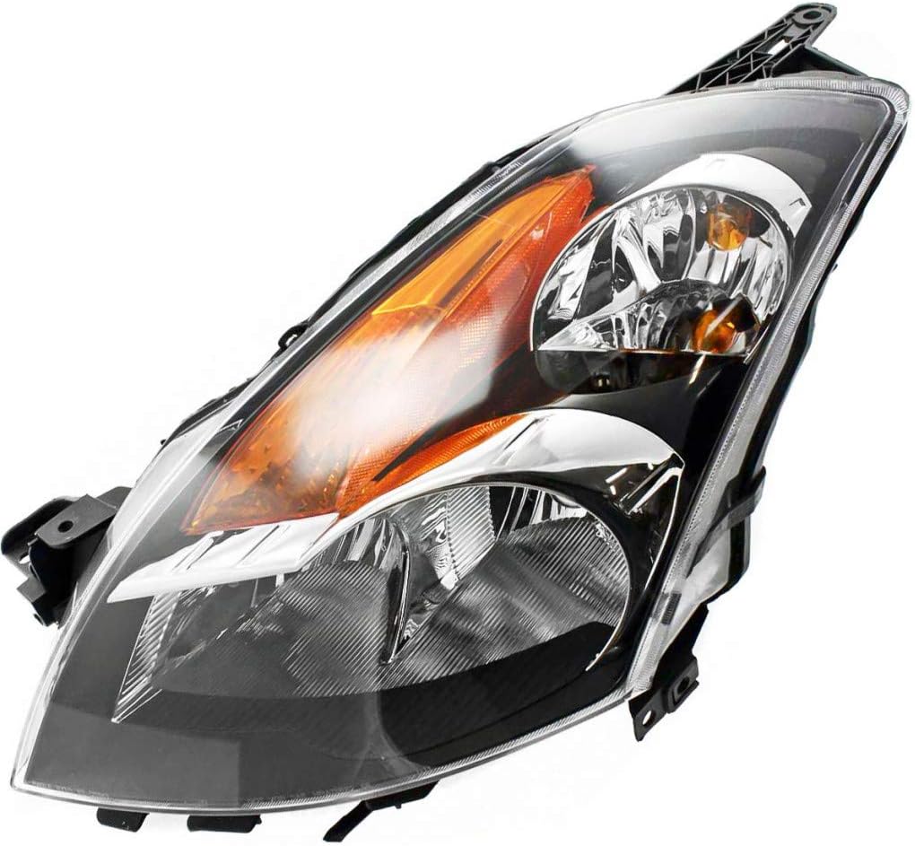 Gray Bezel Halogen Headlight Assembly for Nissan Altima 2008 2009 N662638