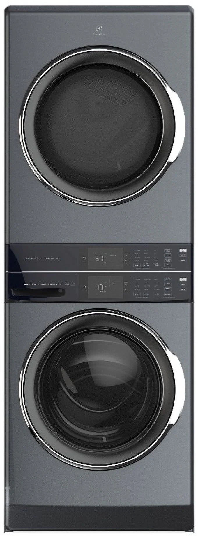 4.5 Cu. Ft. Washer 8 Cu. Ft. Dryer Electric Stacked Laundry Center E9075