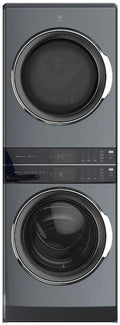 4.5 Cu. Ft. Washer 8 Cu. Ft. Dryer Electric Stacked Laundry Center E9075