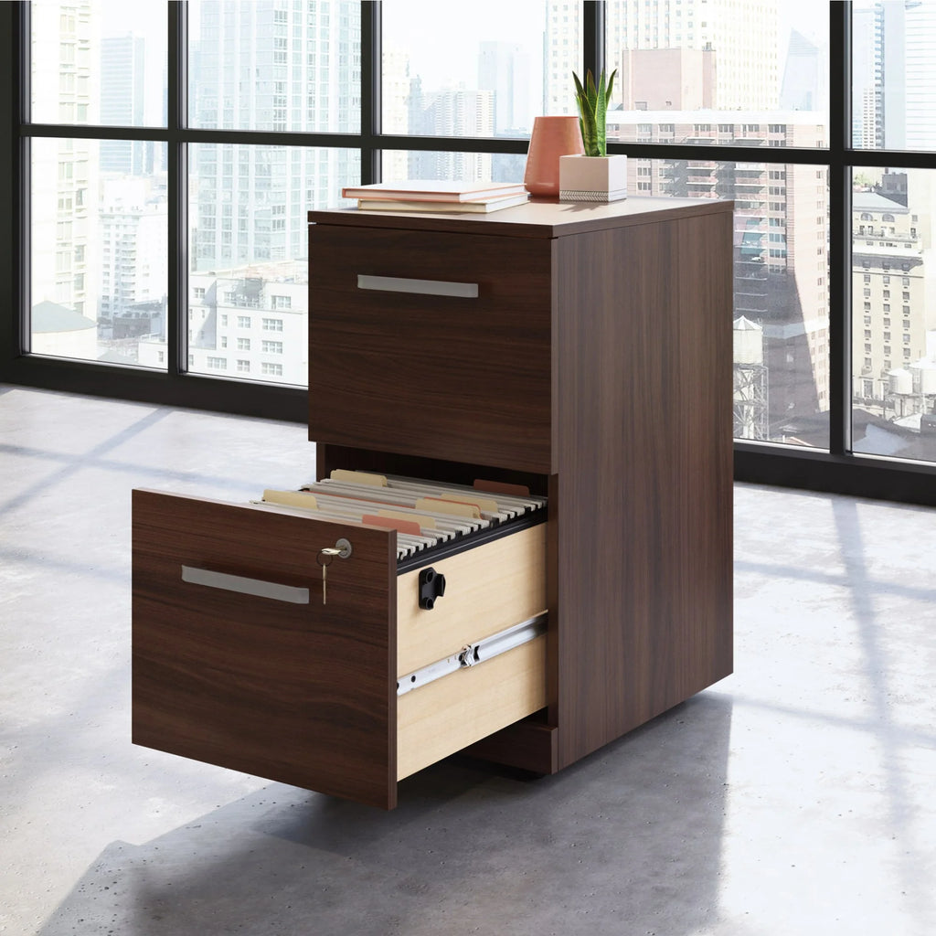 2 Drawer Engineered Wood Mobile File M3683