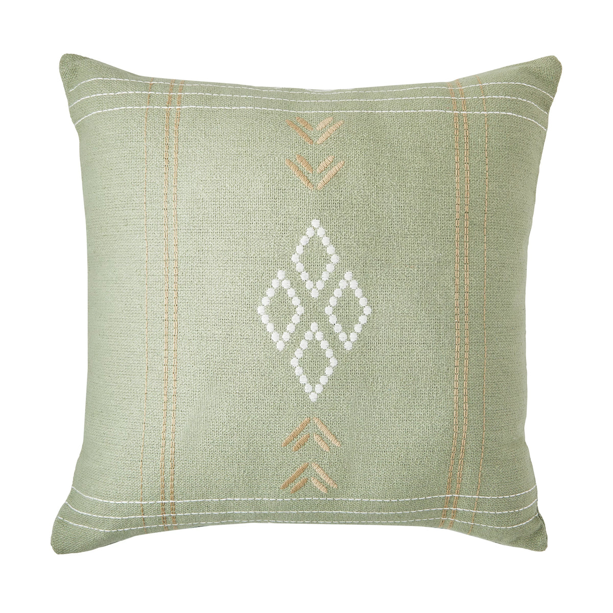 Beige Cactus 20 x 20 Pillow N6760