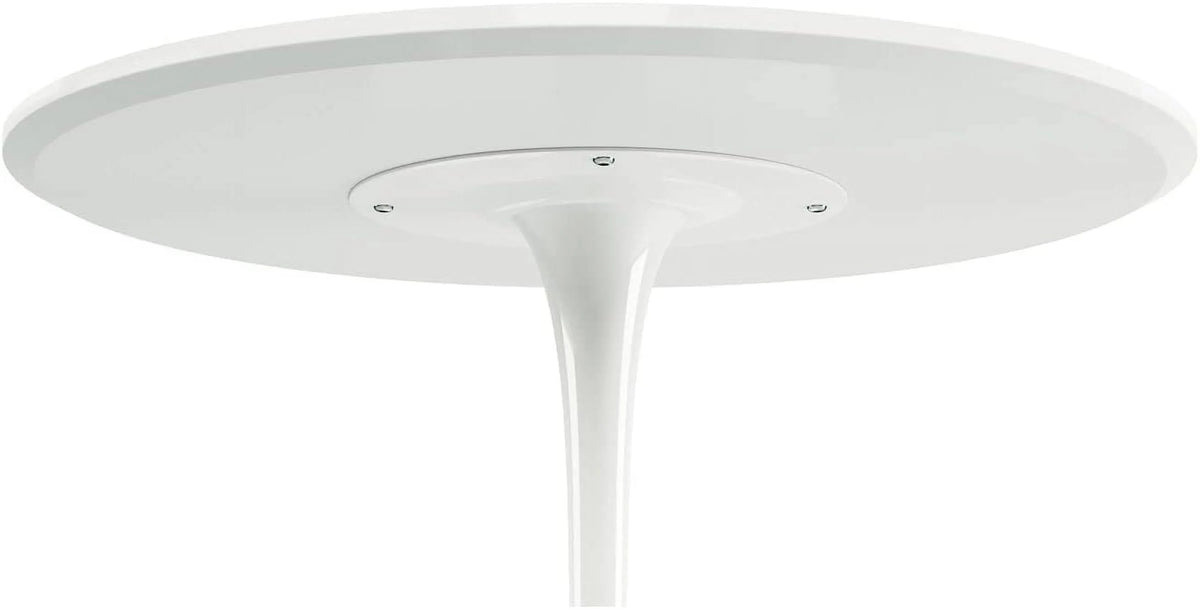 White Wood Top Dining Table R155710