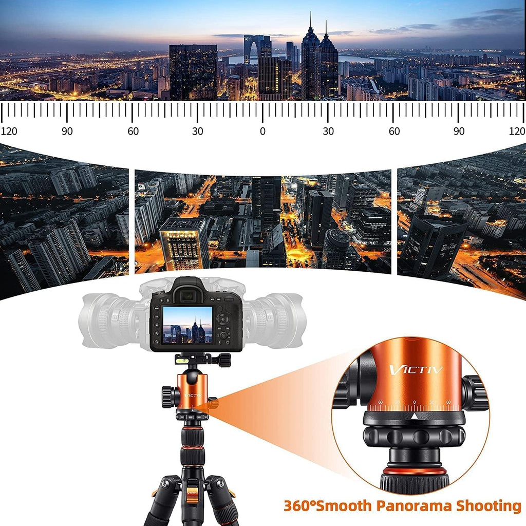 82 inches Aluminum Tripod with 360 Degree Ball Head, Pack of 2 X884