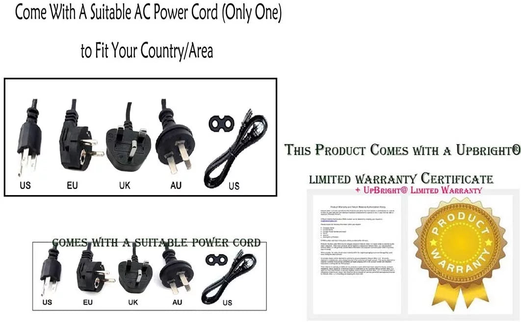AC / DC Adapter Power Supply Cord Cable PS Charger B37140