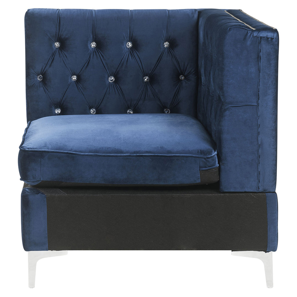 Blue Modular Wedge Upholstery D194