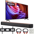 75" 4K HDR LED TV with Soundbar, TV Wall Mount Bracket and 6-Outlet Surge Adapter M548914
