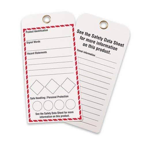 GHS Style Tags (Pack of 25) O94605