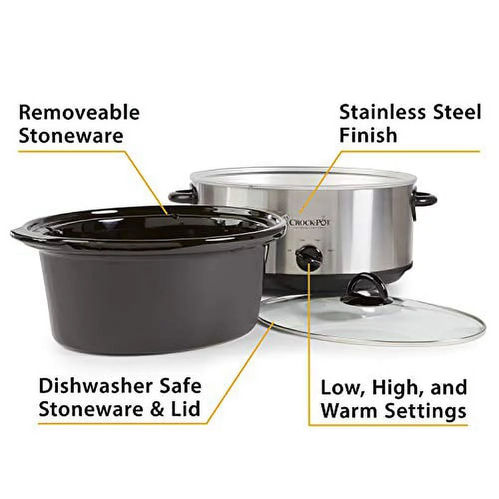 7 Quart Oval Manual Slow Cooker C974
