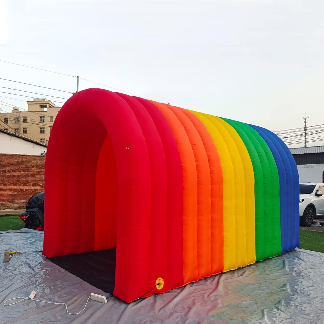 Inflatable with Air Blower and Separable Mat S1855