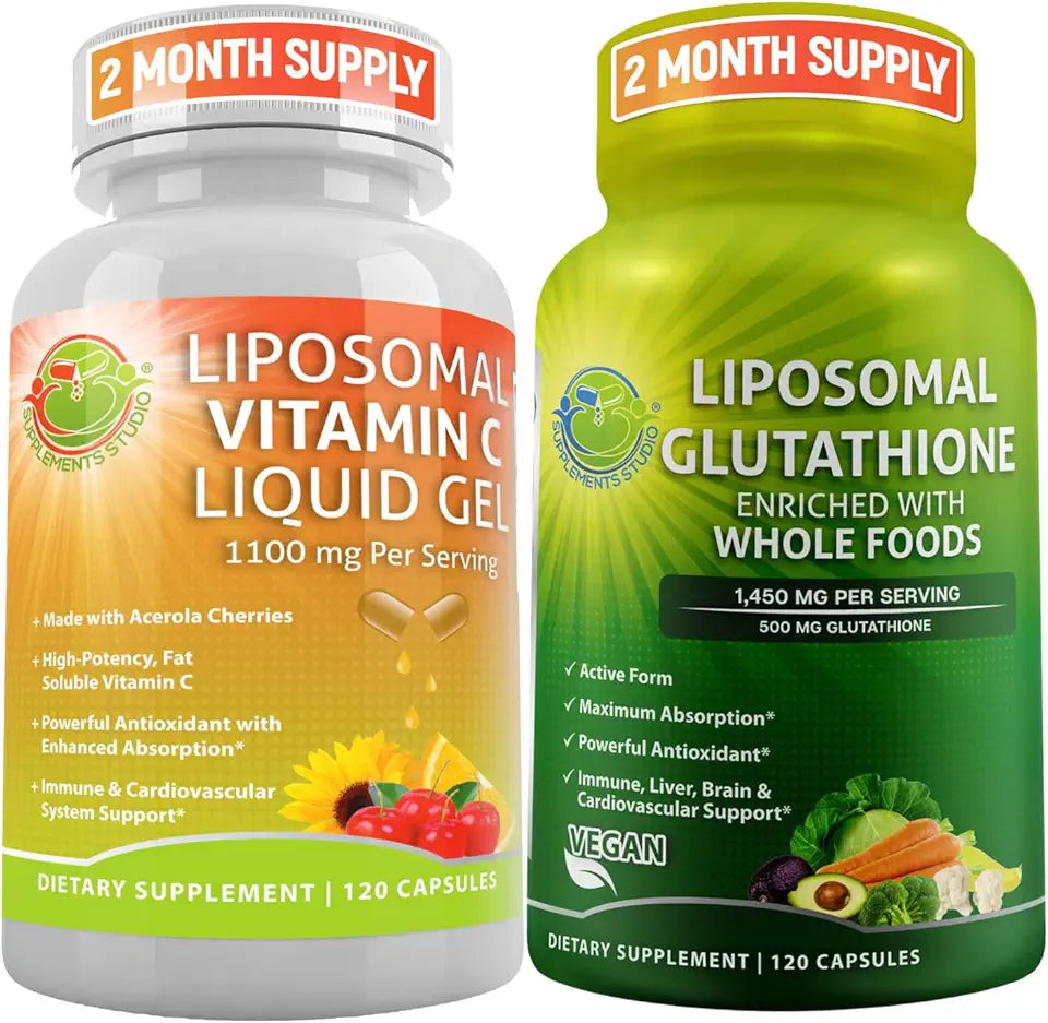 Liposomal Vitamin C 1100mg Liquid Gel Capsules J12662