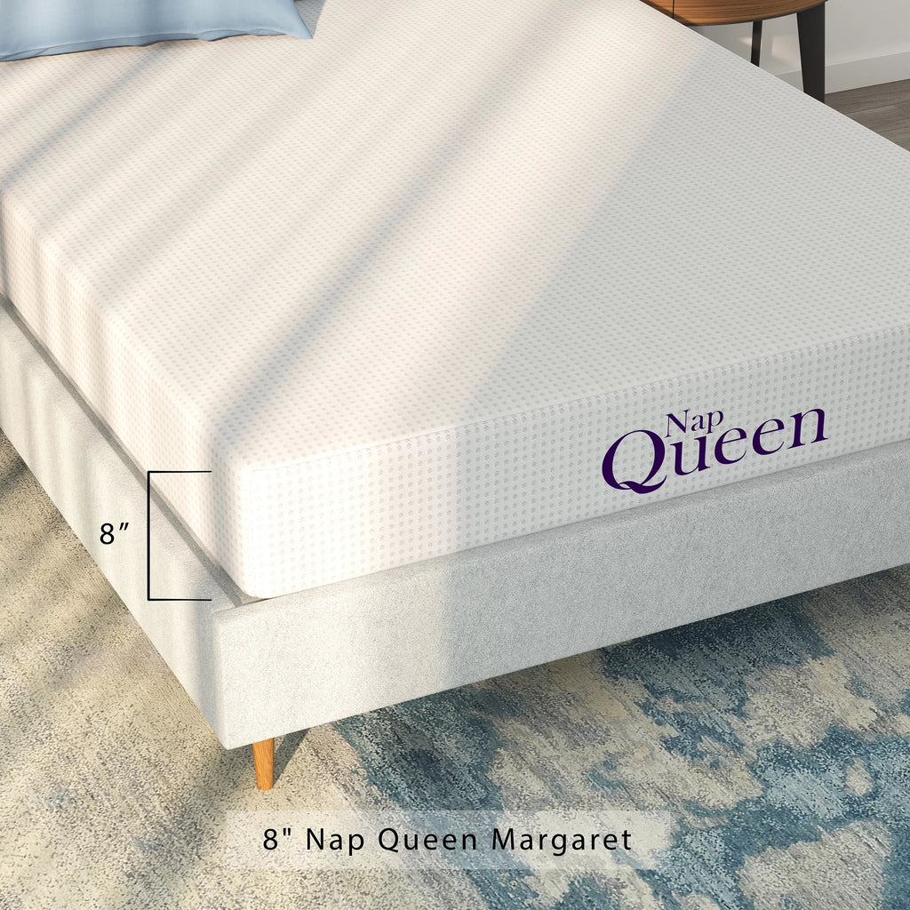 Twin 8" Charcoal Memory Foam Mattress A203