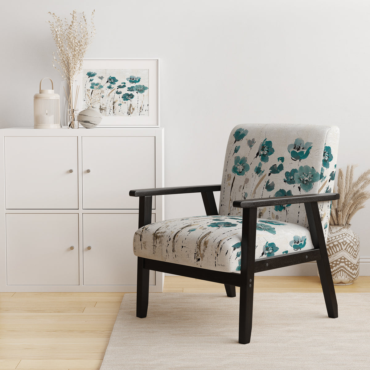 Upholstered Traditional Accent Chair W416