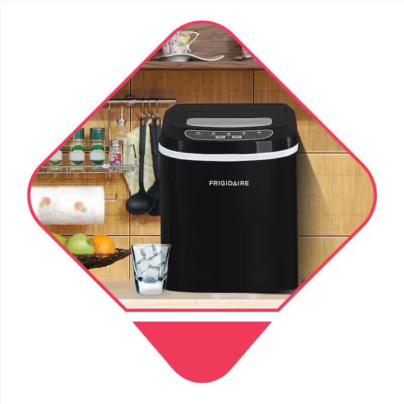 Black Freestanding Ice Maker N5468