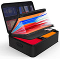 Fireproof Waterproof Document Organizer Box with Lock U54077