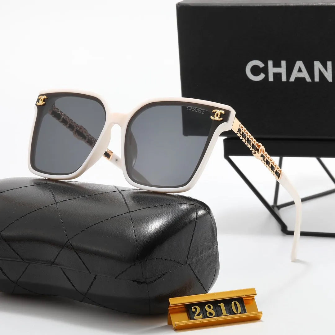 Double C Frame Polarized Sunglasses I64651