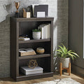 3 Shelf Bookcase Dark Oak A7412