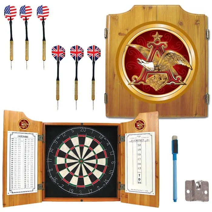 Dart Cabinet with Darts and Board W46331