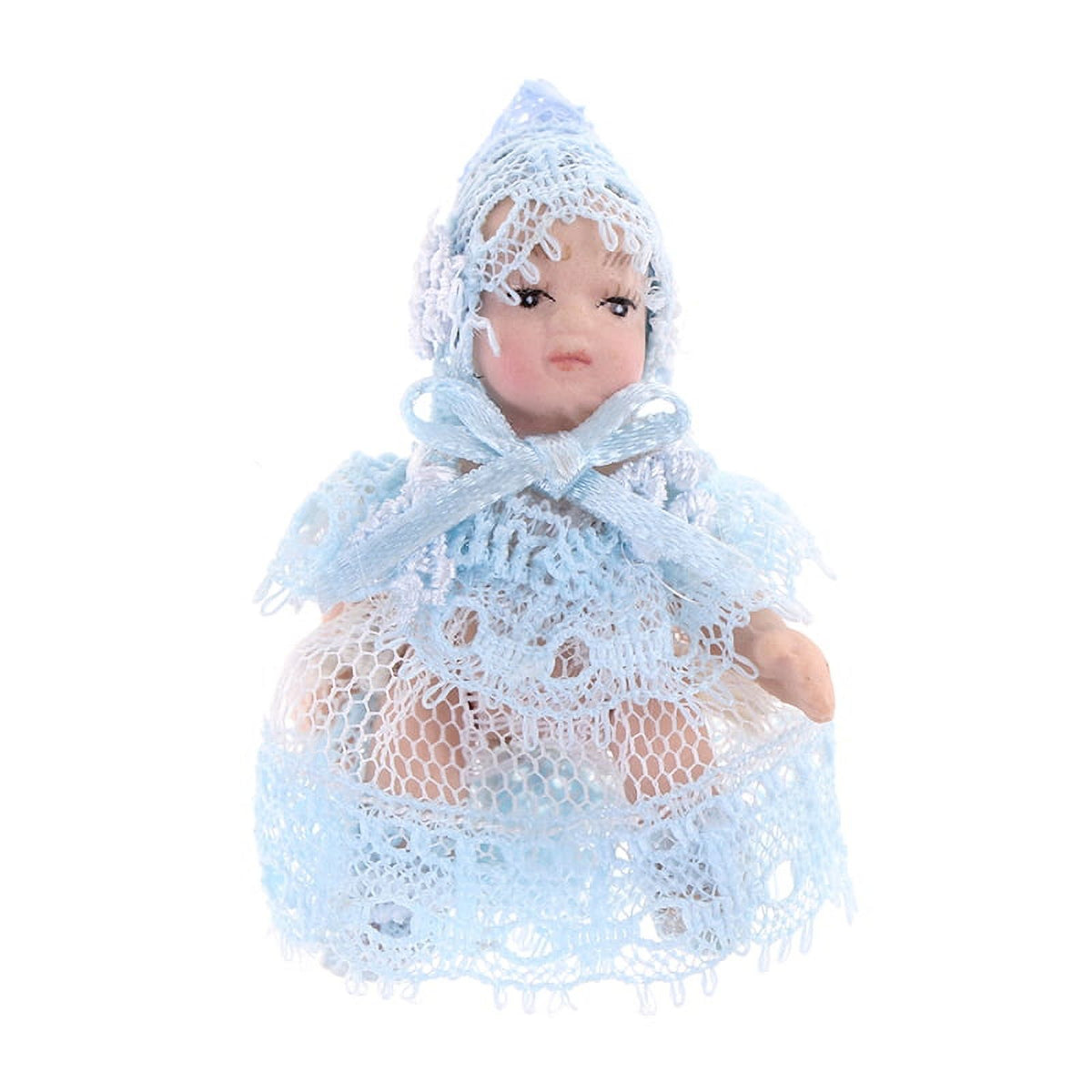 1:12 Dollhouse Miniature Baby Doll People Model Body Joints Moveable Doll R22357