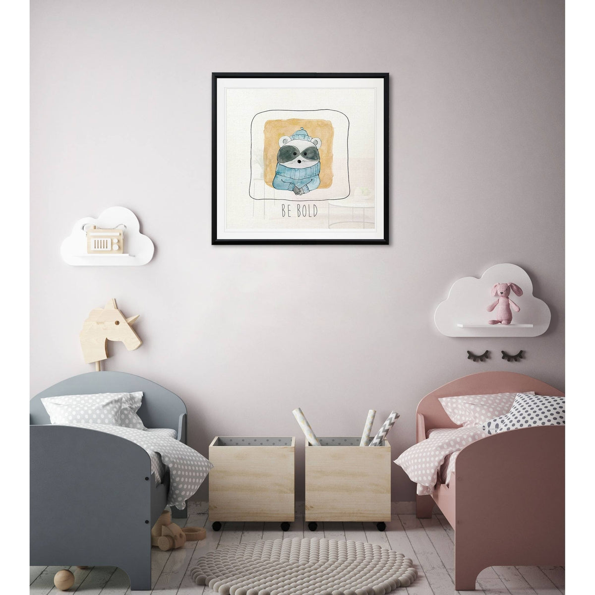 Framed Giclee Print 22X22 P48121