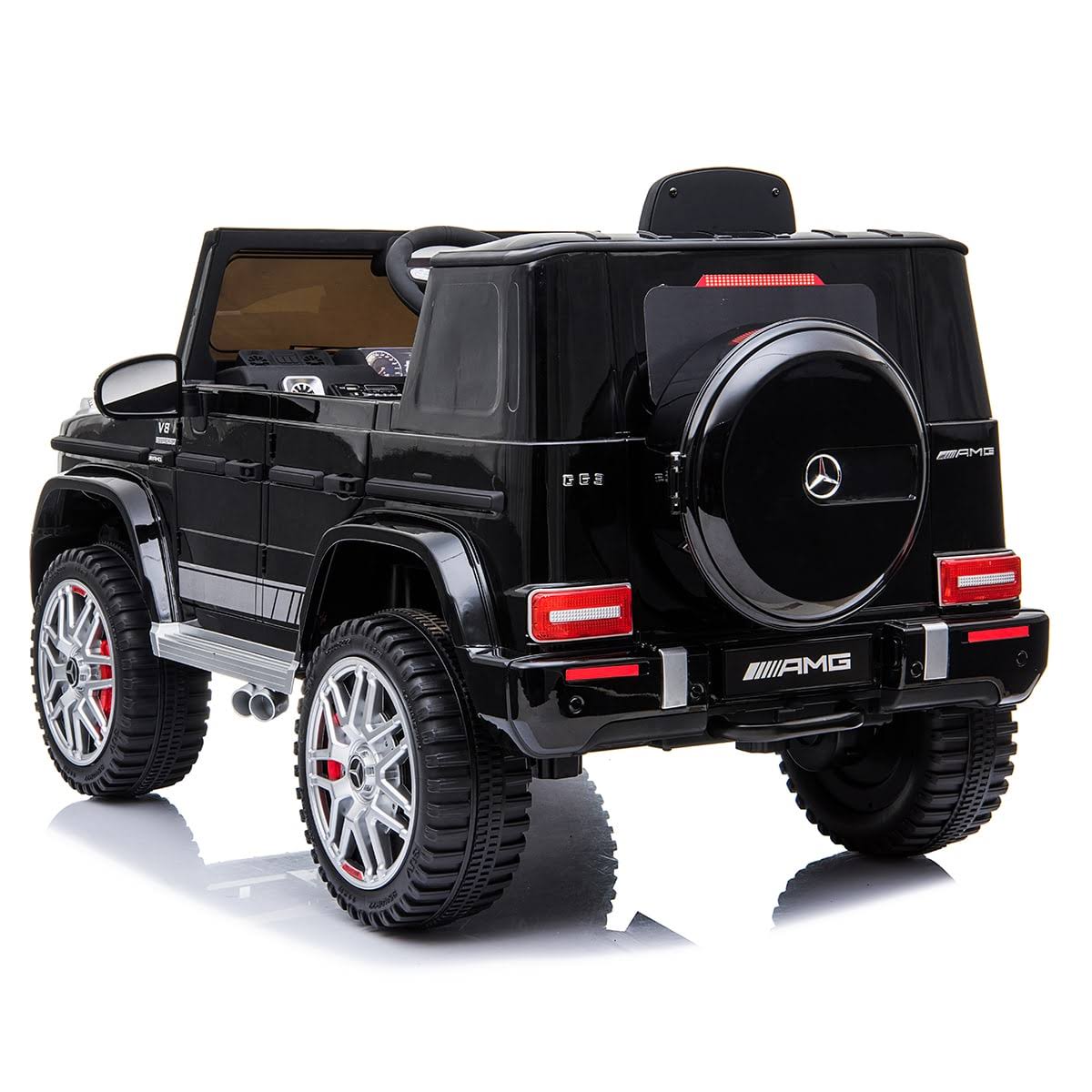 12V Kids Ride on Car Mercedes Black P915